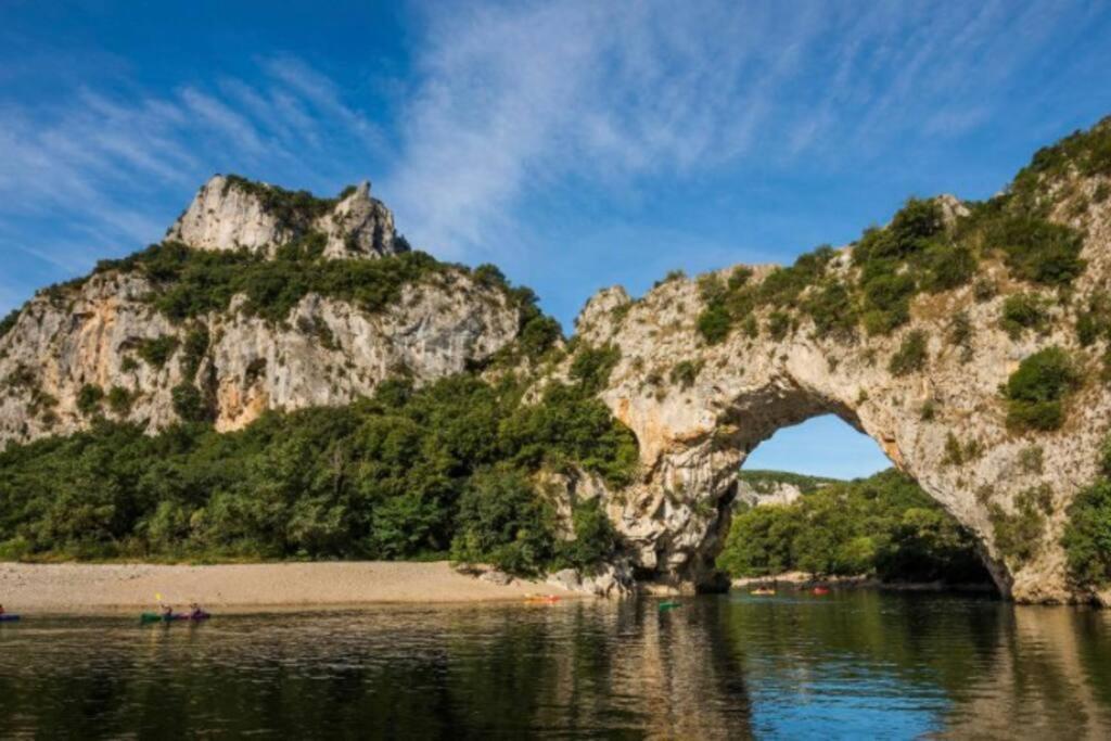 La O'Liso Gorges De L'Ardeche Villa Salavas Luaran gambar